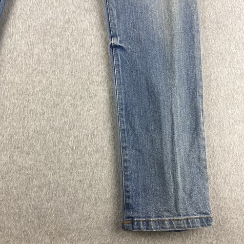 Lucky Brand Jeans Girls 16 Blue Denim Authentic Skinny Whiskered Medium Wash - Picture 9 of 17