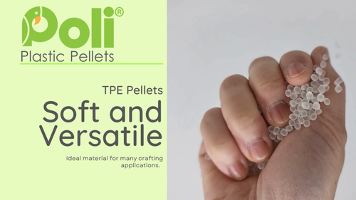 TPE Soft Elastomer Plastic Pellets 'Baby Fat' - Video 1 of 1