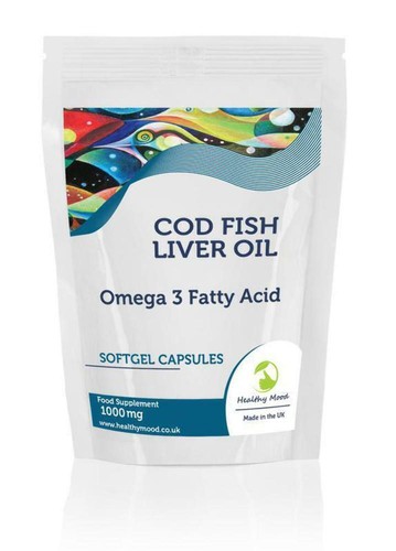 High Strength Cod Liver Oil 1000mg & Vitamin A & D3 Capsules GB - Picture 9 of 14
