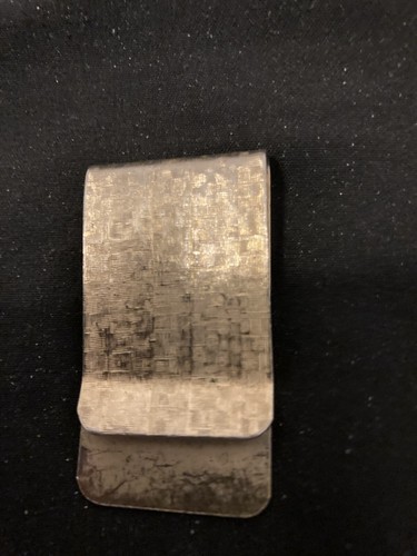 Clip de dinero vintage para jugar cartas de póker espadas color dorado - Imagen 2 de 2