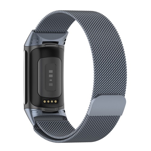For Fitbit Charge 5/ Charge 6 Strap Milanese Stainless Steel Band Magnetic Strap - Picture 5 of 36