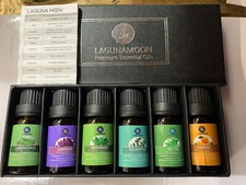 LAGUNA MOON ESSENTIAL OILS TOP 6 100% PURE THERAPUTIC GRADE (R1.2)