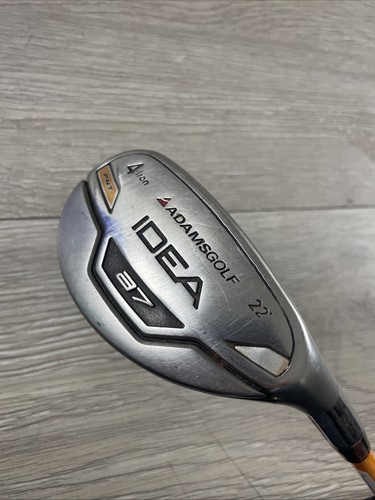 Adams Idea A7 #4 22* Hybrid Iron PNT Stiff Flex Mamiya Graphite Golf 39.5”