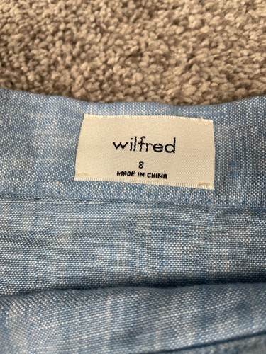 Wilfred Rock Damen 8 Bio Baumwolle Midi Rüschen Aritiza Boho feminin adrett - Bild 3 von 8