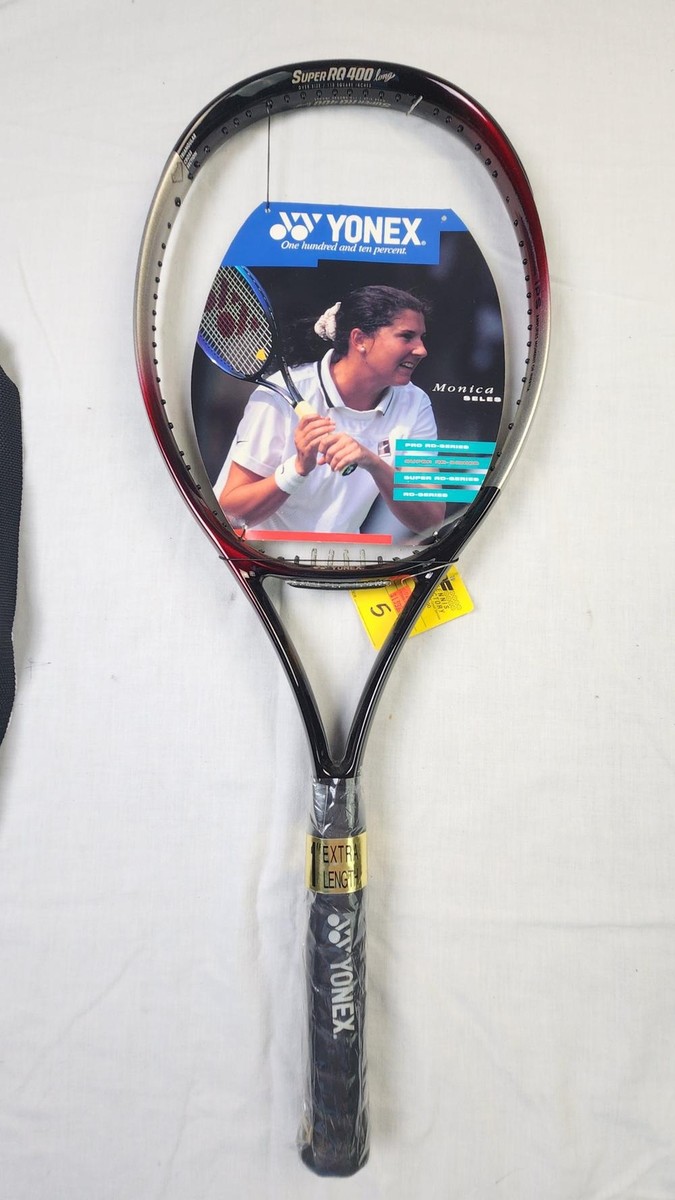 Yonex Monica Seles SuperRQ 400 Tennis Racket - 4 5/8 in Yonex Monica Seles SuperRQ 400 Tennis Racket - 4 5/8 in