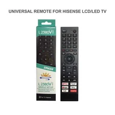 Remote Control for Hisense LED/LED/UHD/HDTV/4K Android Smart TV