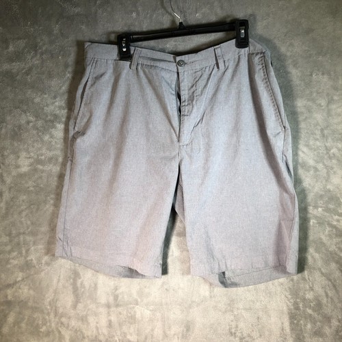 PGA Tour Mens Shorts 38 Gray Golf Chino Pockets Casual Quick Dry Tennis Active - Picture 1 of 12
