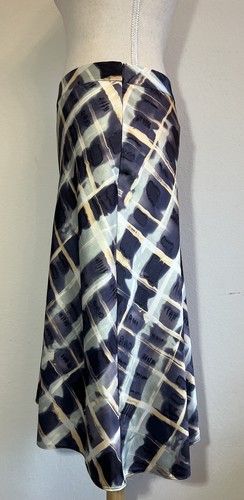 Women’s MIDI Skirt Geometric Print H&M Size 6 - Picture 2 of 4