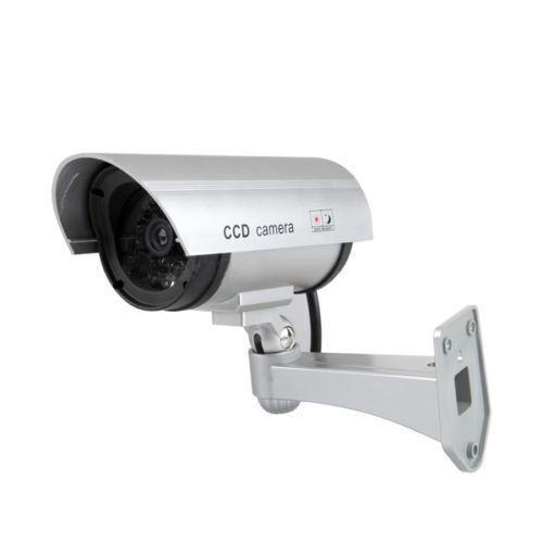 2X Dummy Fake Dome Security Camera LED Blinking Flashing Light CCTV Surveillance - Picture 4 of 5