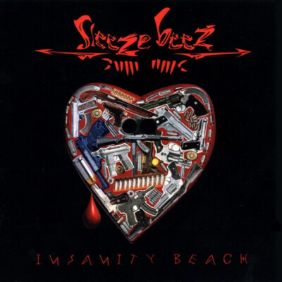 SLEEZE BEEZ Insanity Beach ( CD 1994 Red Bullet Rec. )