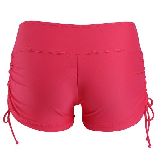 Women Swim Boxer Shorts Bikini Swimwear Shorts Beach Bottoms Yoga Gym Sportswear - Picture 20 of 27