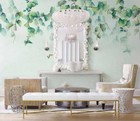 3D Green Leaves R467 Wallpaper Wall Mural Self-adhesive Removable Panda