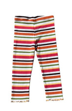 Gymboree Fall For Autumn Legging Girls Sz 12-18 Month Striped Ruffle Hem NWOT