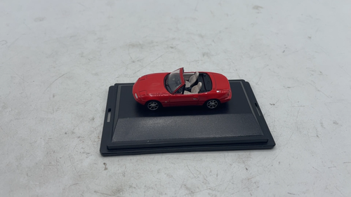 Mazda MX5 Miata Classic NA Red with Black interior Diecast car 1:76 Scale Oxford - Video 1 of 1