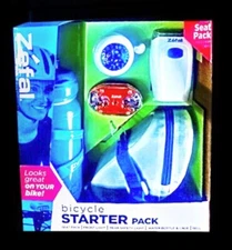 Zefal Bicycle Starter Pack-Front+Rear Lights,bell,seat pack,bottle,bottle cage