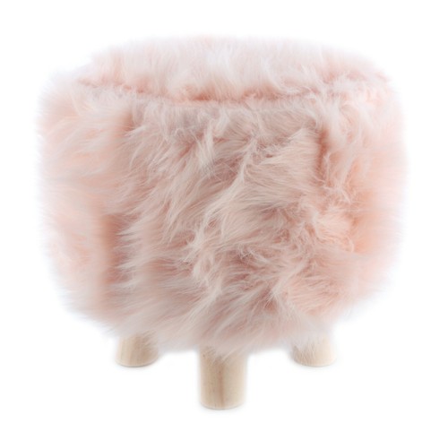 Pouf Puff Fußhocker Rund Sitz Hocker Polsterhocker Sitzhocker Badhocker - Bild 11 von 29