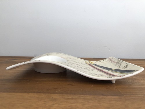 VILLEROY & BOCH Porcelain 'NEW WAVE' GRAND TASSE Saucer/Plate- ONLY - Picture 2 of 10