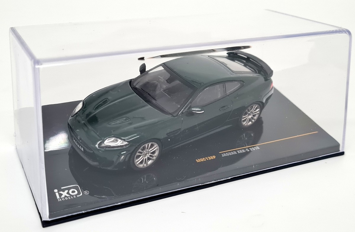 Ixo 1/43 Jaguar XKR-S 2010 Racing Green Silver Wheels