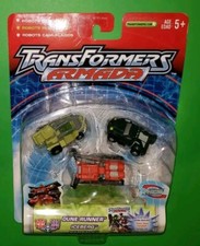 Transformers Armada Dune Runner & Iceberg & Ransack Mini-Con Adventure Team 2002