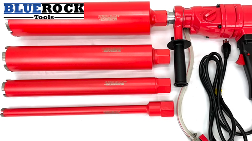 NEU BLUEROCK® Tools 7" Diamant NASS Kernbohrbit für Betonkernbohrer - Video 1 von 1