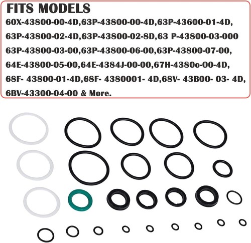 115225FS Power Trim Tilt Seal Kit & Trim Pin Wrench MT0006-32mm x 4mm for Yamaha - Picture 8 of 12