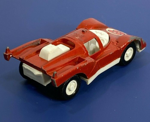 Vtg Tootsietoy Diecast & Plastic Red #8 Ferrari Race Car USA Vehicle Toy Racer - Picture 12 of 12