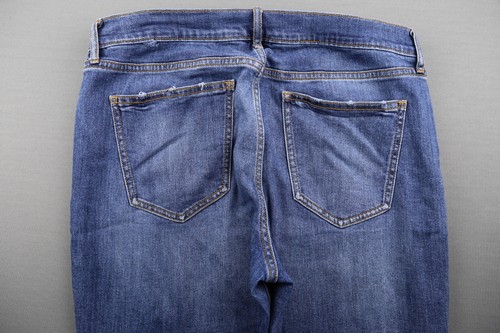 Pantalones de mezclilla para mujer Old Navy Perfect 2017 tiro medio 5 bolsillos talla 12 (34x26) - Imagen 8 de 8