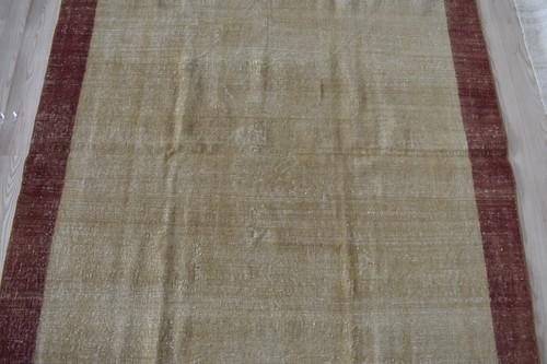 Turkish Rug Anatolian Burdur Carpet 69.2 x 63.7 in Vintage Rug Home Decor - Picture 4 of 12