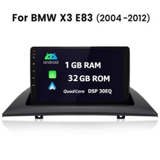 Carplay 1+32G For BMW X3 E83 2004-2012 Android 13 Car Radio Stereo GPS GPS WIFI