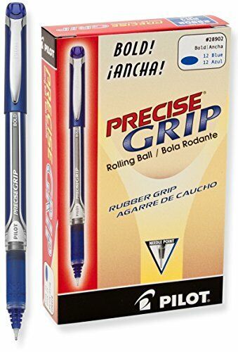 Pilot Precise Grip Liquid Ink Rolling Ball Pens Bold Point (Choose Color) - Bild 2 von 8