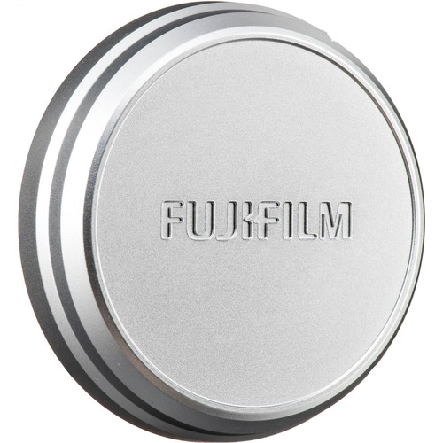 Fujifilm OEM Metal Front Lens Cap Silver for FUJIFILM X100V - Picture 3 of 3