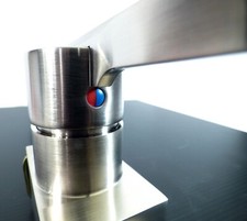 Dyconn Single Control Stainless Steel 12-1/2" Contemporary Modern Faucet