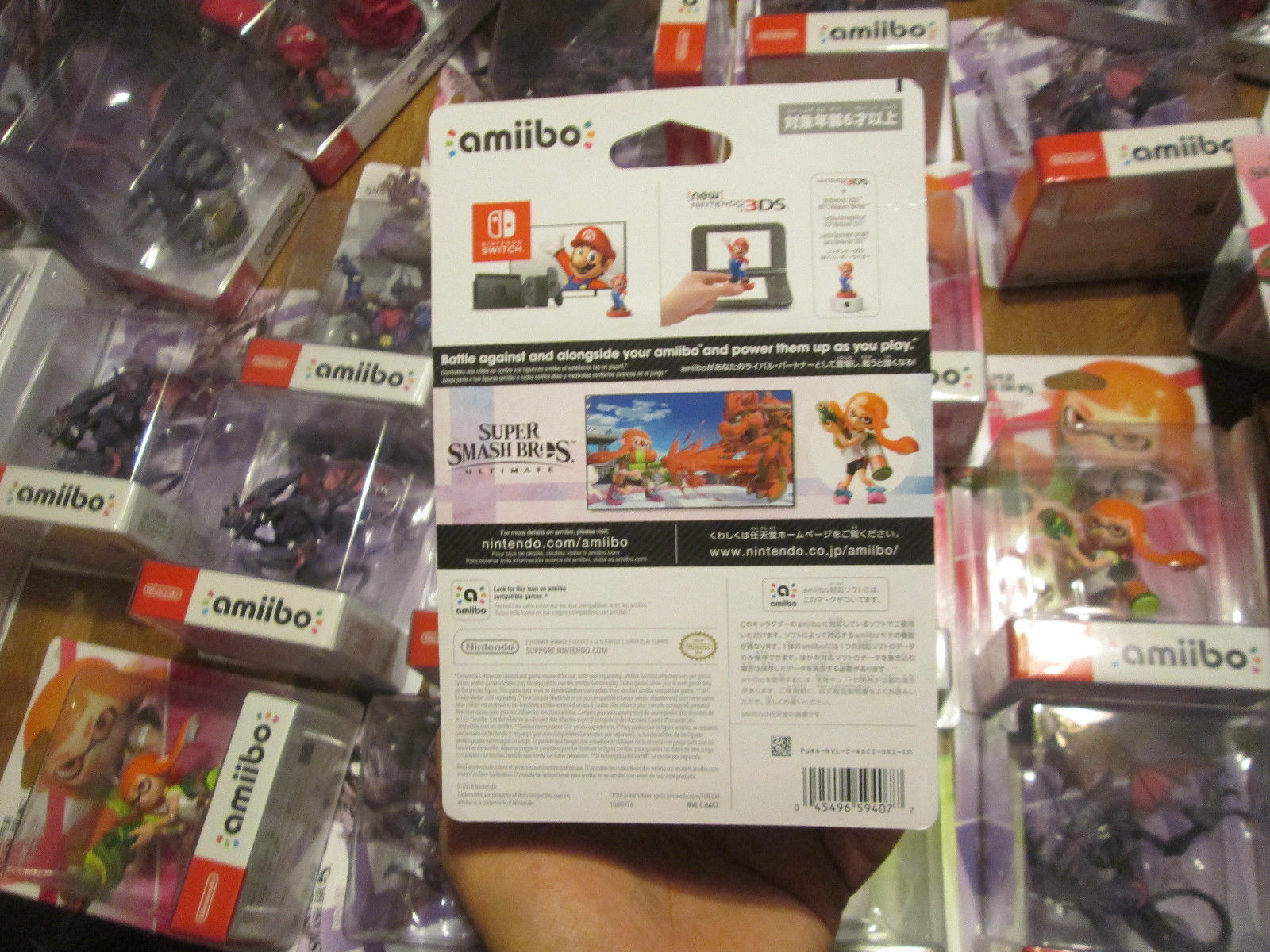 AMIIBO US AUTHENTIC COMPLETE YOUR COLLECTION SPLATOON NINTENDO WII U 3DS SWITCH - Picture 311 of 617