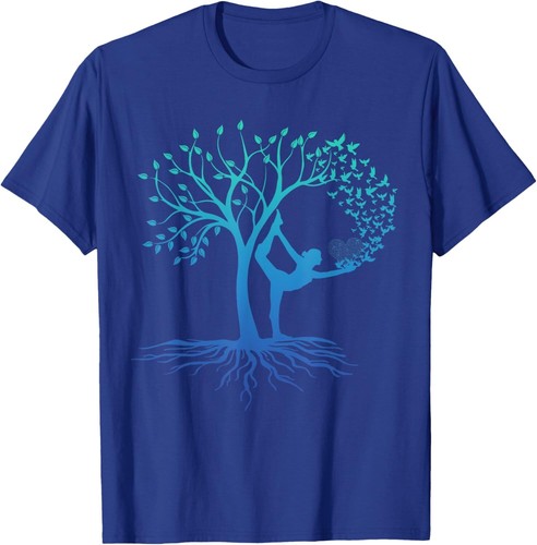 Yoga Woman With Tree Of Life Beautiful Yoga T-Shirt Hoodie - Picture 10 of 12