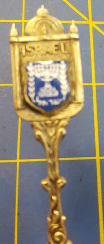 Vintage! Israel E.P.N.S. Sammlerstück Souvenir Löffel - Bild 5 von 11
