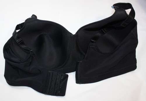 NWT VANITY FAIR keep your cool wire free BRA 71355 breathable full figure BLACK - Picture 2 of 4