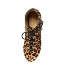 Boots Shoes Charlotte Olympia Girls "INCY BEATRIX" Pony Hair Leather Ankle