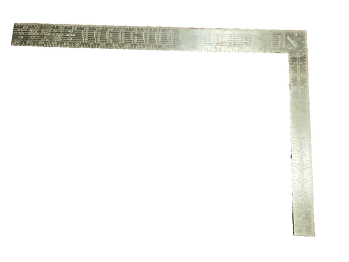 Wardmastr Ward Master Costruzione Angolo Triangolo Metallo 24x16” Utensile Costruzione - Foto 1 di 14