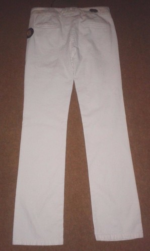 Scervino blanc designer à de W28 en Ermanno Jeans coton de denim coton l32 dfqxvBZw