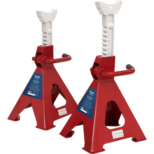 Sealey Ratchet Type Axle Stands 6 Tonne - Picture 1 of 6