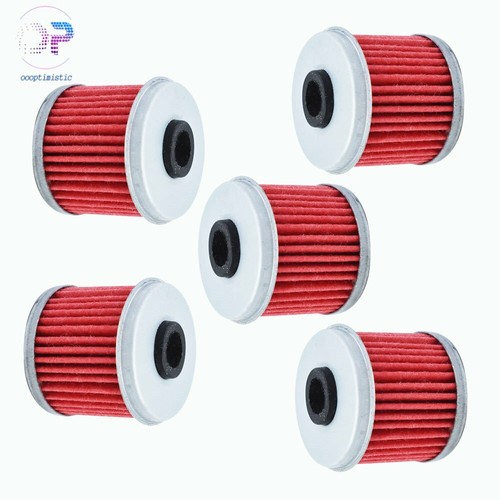 5x Oil Filter For Honda TRX450R TRX 450R TRX450ER 2004 2005 2006 2007 2008 2009 - Foto 2 di 8