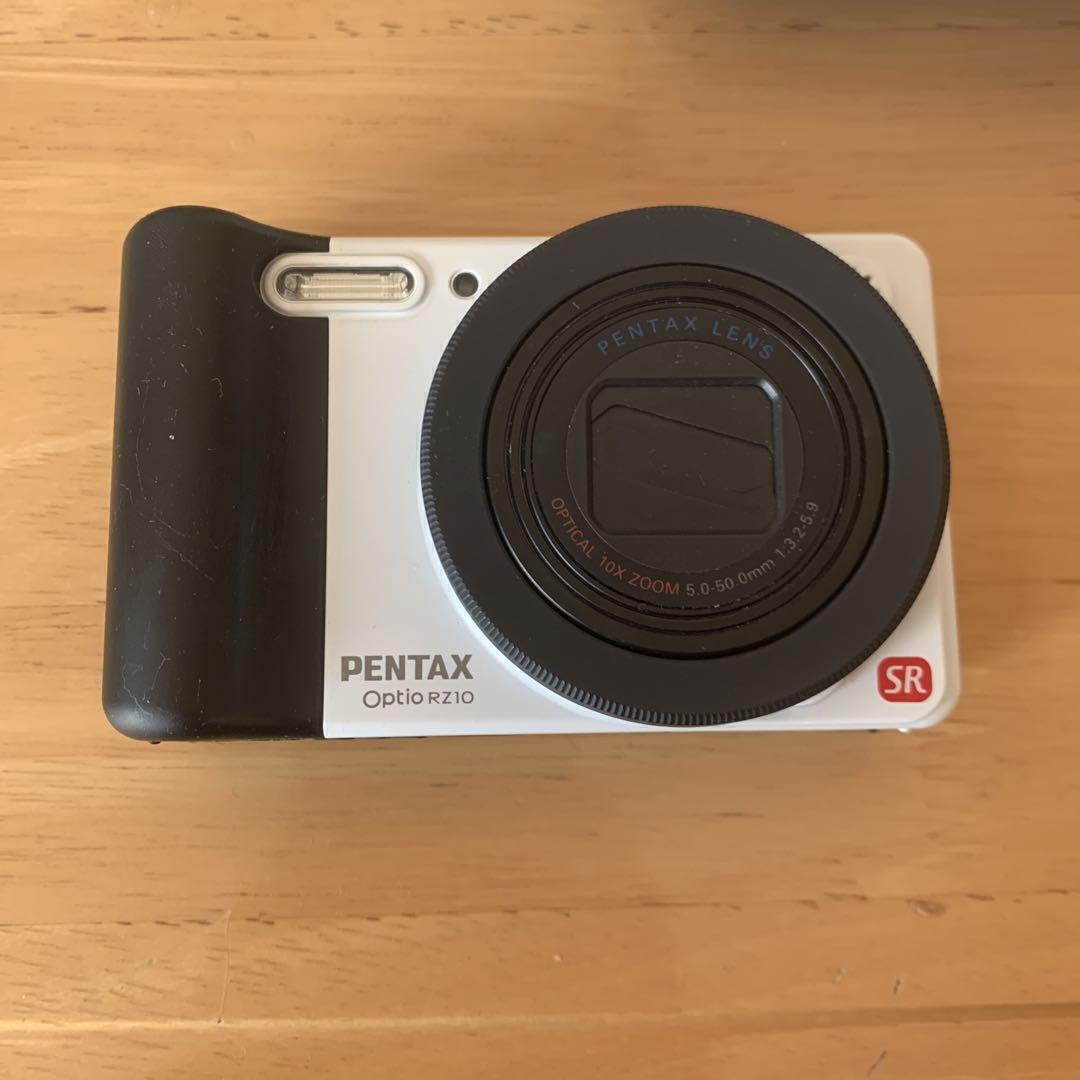 Pentax Digital Camera Optio RZ10 Pure White 14MP Wide 28mm Pentax Digital Camera Optio RZ10 Pure White 14MP Wide 28mm