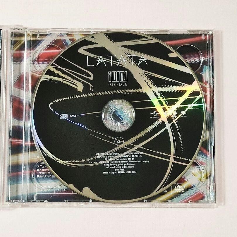 G)I-DLE LATATA Japanese ver First Limited Edition Type A CD G)I-DLE LATATA Japanese ver First Limited Edition Type A CD