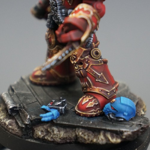 Warhammer 40K World Eaters Terminator Azrakh The Annihilator Chaos Space Marines - Imagen 4 de 8