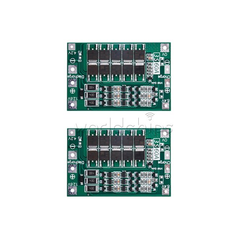 1-10PCS 3S 60A Charging Protection Board 12.6V BMS Balance For 18650 Li Battery - Picture 14 of 16