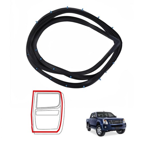 Door Seal Rubber Trim Weatherstrip RH Rear Fits 2003-11 Isuzu D-Max Holden Rodeo - Picture 3 of 5