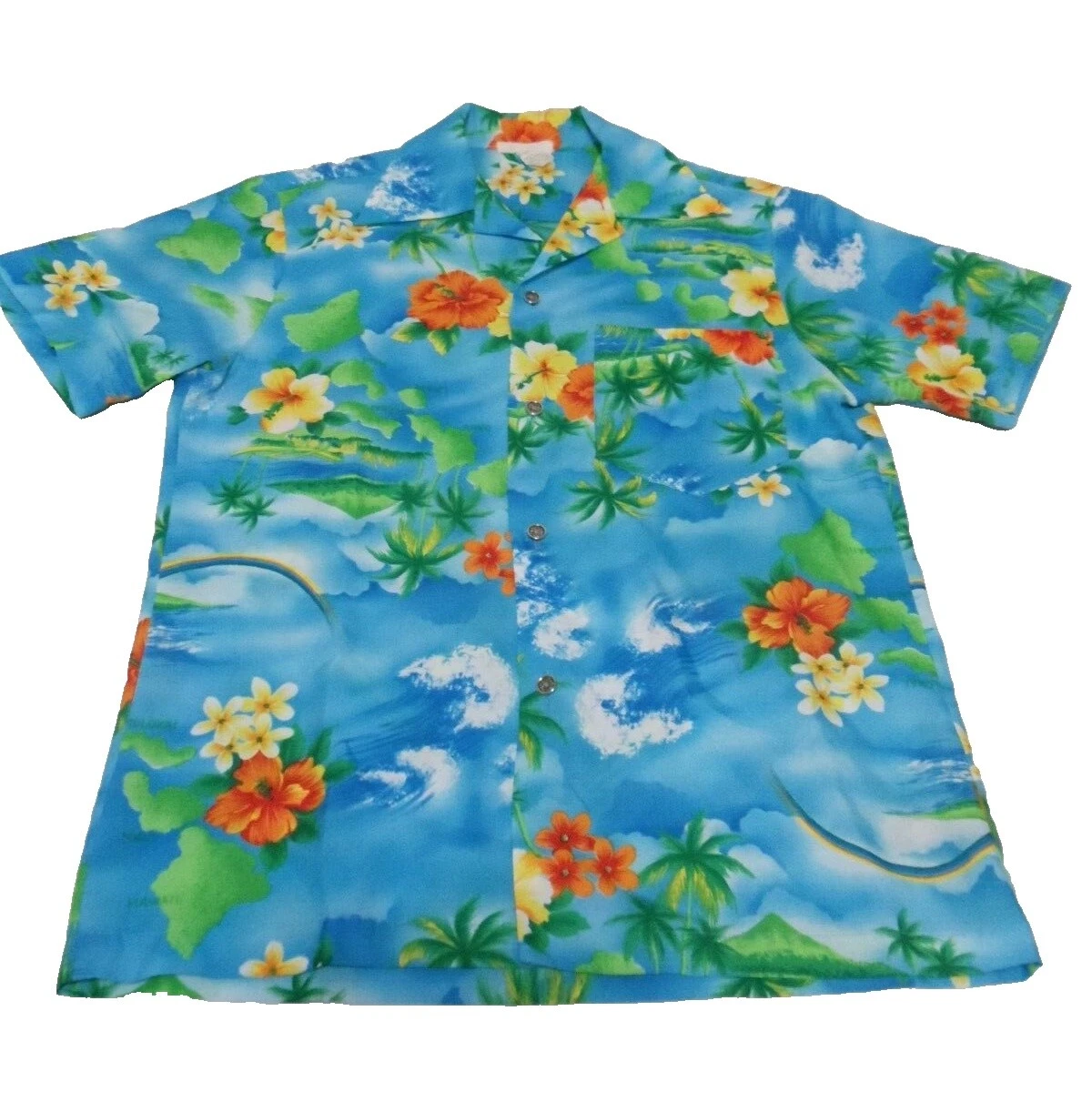 Hawaiian Poliéster Ropa, Calzado y Accesorios Vintage