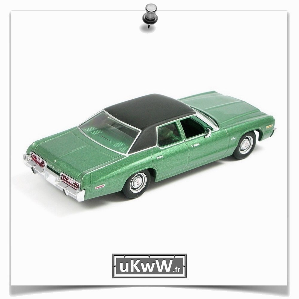 Minichamps 1 43 - Dodge Monaco 1974 1974 1974 verde métallisé a48a26 Minichamps 1 43 - Dodge Monaco 1974 1974 1974 verde métallisé a48a26