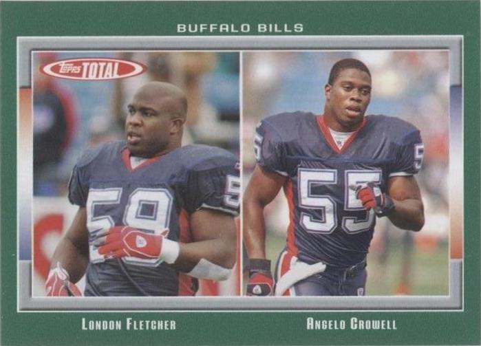 2006 Topps Total Angelo Crowell London Fletcher #362 - 1 of 2