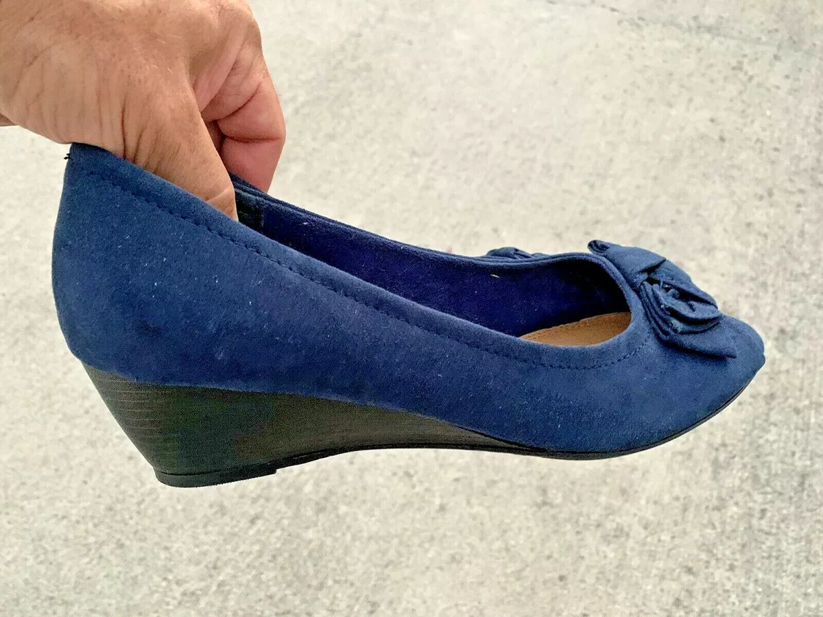 Cobalt store blue wedges